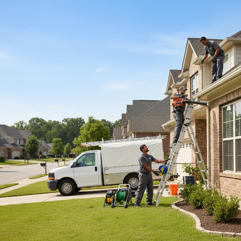 Home Gutter Service in Pinola, MS near me